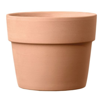 DEROMA saksija glinena Perfetto White 15cm
