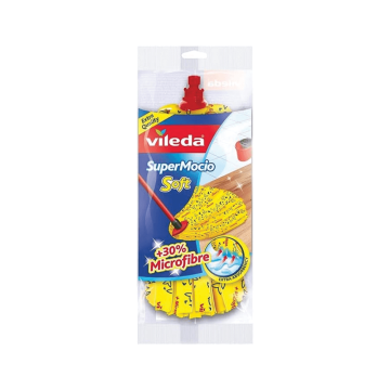 VILEDA Rezervna resa za mop SuperMocio Soft žuta 1/1