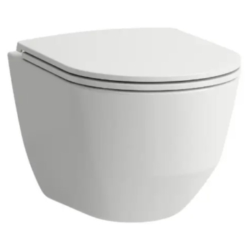 CERASTYLE WC šolja City konzolna Rimless sa daskom