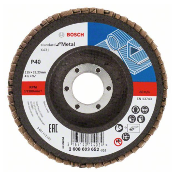 BOSCH disk lamelni brusni 125mm G60 SFM