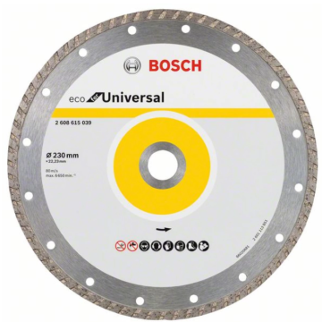 BOSCH ploča dijamant 230x22,23mm Universsal Eco