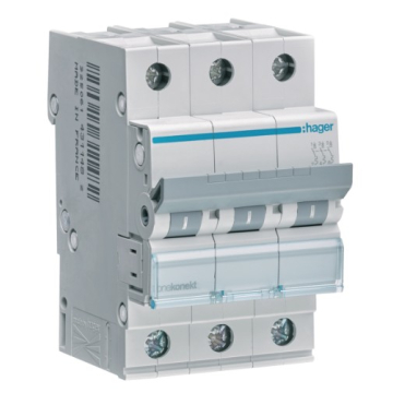 HAGER osigurač automatski 63A C3P MCN