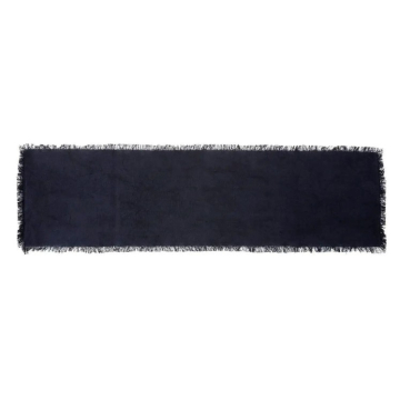 SECRET DE GOURMET nadstolnjak Maha tamno plavi 38x140cm