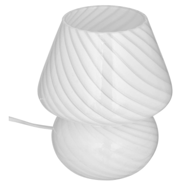 ATMOSPHERA lampa stona Cara 18cm bijela
