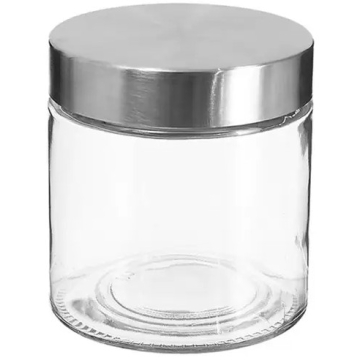 5FIVE posuda staklena sa INOX poklopcem 750ml