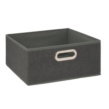ATMOSPHERA kutija za odlaganje 31x15cm tamno siva