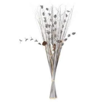ATMOSPHERA buket umjetni 150cm sivi