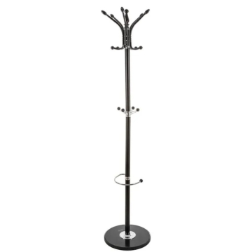 ATMOSPHERA vješalica metalna 37x182cm crna