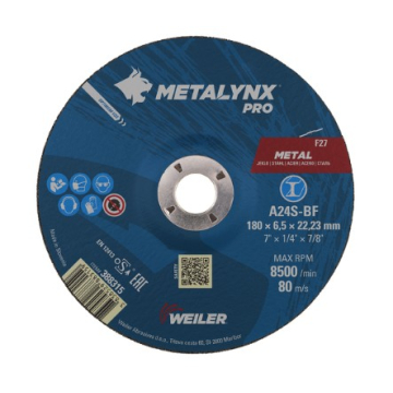 WEILER ploča brusna 180x6,5x22 Metalynx Pro F41