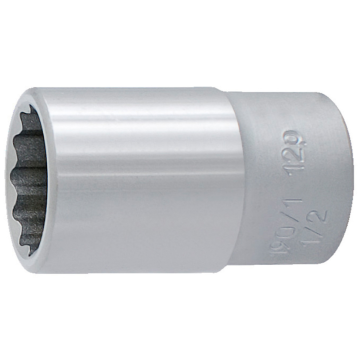 UNIOR ključ nasadni 22mm (12 uglova) 1/2"