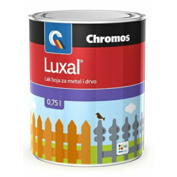 CHROMOS lak emajl crni 0,20l