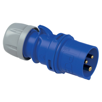COMMEL utikač 32A 250V 3P IP44
