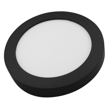 COMMEL panel LED 18W CCT okrugli nadgradni crni