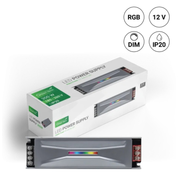 GREEN TECH napajanje LED Smart 300W, 12V, IP20