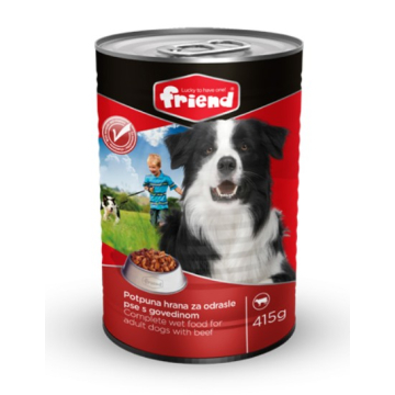 FRIEND hrana za pse govedina 415g