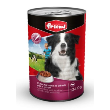 FRIEND hrana za pse jetra 1240g