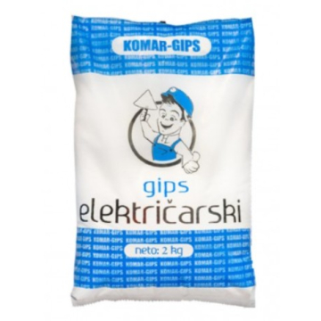 GIPS električarski 2kg Komar