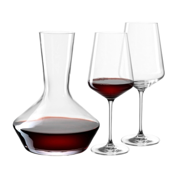 LEONARDO set za vino XL 3/1 dekanter i 2 čaše Puccini