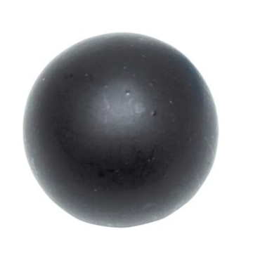 GARDINIA završetak kugla 16mm, crni