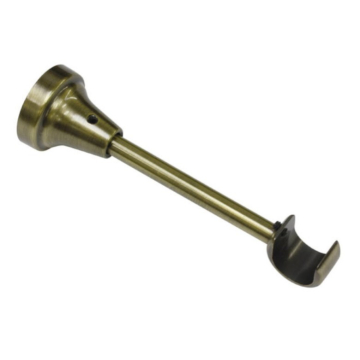 GARDINIA nosač Europa otvoreni kratki 19mm mesing antik