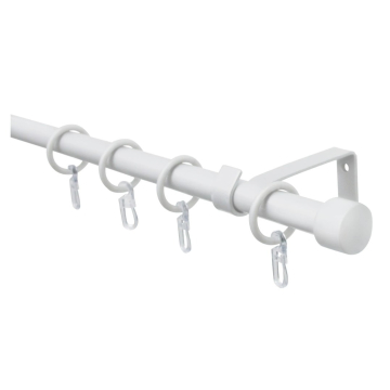 GARDINIA karnišla Cap 13/16mm 130-240cm, bijela