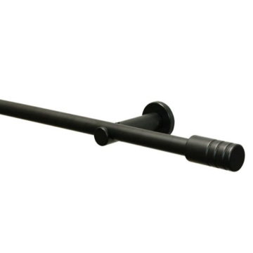 GARDINIA karnišla Zylinder 19/160cm, crna mat