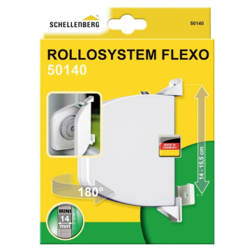 SCHELLENBERG zatezač gurtne sa šarkom bijeli, mini flexo