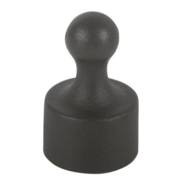 FIX-O-MOLL magnet konusni 12x20mm crni, pakovanje 4 kom