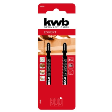 KWB list za ubodnu pilu 100mm fini, tvrdo drvo, 2/1