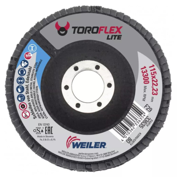 WEILER disk LBD-K 115x22,23 granulacija 80 Toro Lite