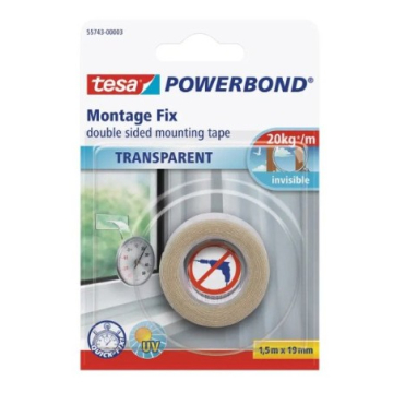 TESA traka montažna 1,9mm x 1,5m Transparent