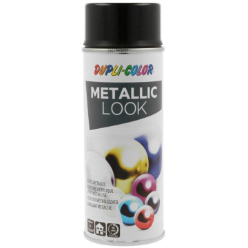DUPLI-COLOR sprej metalik akril crni 400ml