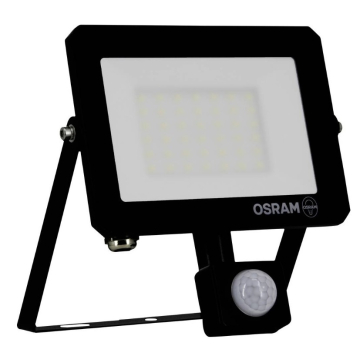 LEDVANCE reflektor LED Lux senzor 30W/865 crni IP65