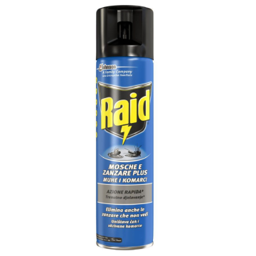RAID sprej protiv muha i komaraca 400ml
