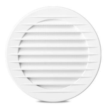 AIR ROXY rešetka ventilaciona okrugla Fi 80 bijela