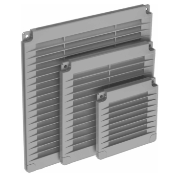 AIR ROXY rešetka ventilaciona 250x250 siva