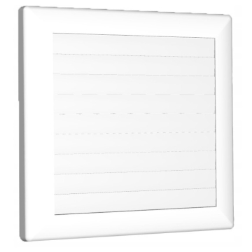 AIR ROXY rešetka ventilaciona na zatvaranje Fi 125 bijela