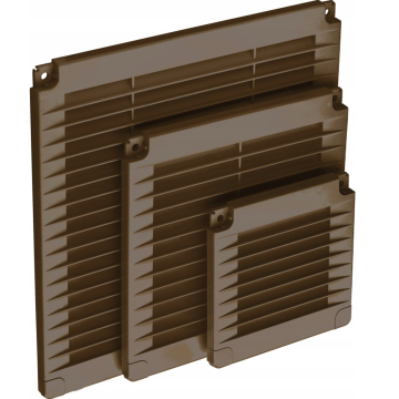 AIR ROXY rešetka ventilaciona 350x350 braon