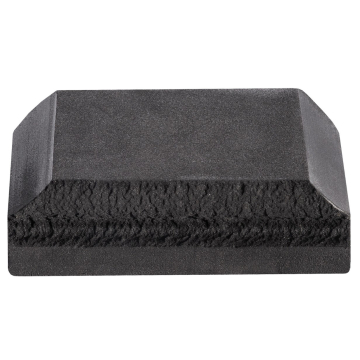 HARDY držač šmirgla blok crni 12x7cm