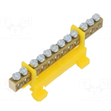 PAWBOL stezaljka 12x16mm2 niska žuta