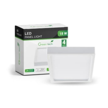 LED panel 18W 4200K nadgradni kvadratni