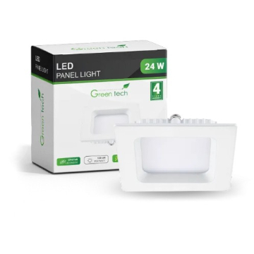 GREEN TECH panel LED 24W 3000K ugradni kvadratni CX-S01-24WW