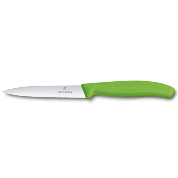 VICTORINOX nož zeleni kuhinjski reckavi