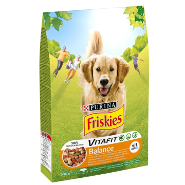 FRISKIES hrana za pse Balance piletina/povrće 500g