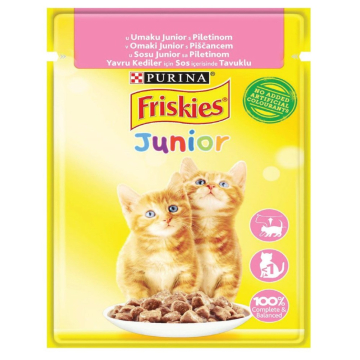 FRISKIES hrana za mačke Junior piletina 85g