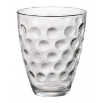 BORMIOLI ROCCO čaše 6/1 Dots Rocks 39cl
