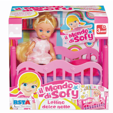 RSTOYS lutka Sofi sa krevetićem