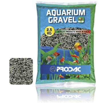 PRODAC pijesak akvarijumski bijelo/crni 0,7-1,2mm 2,5kg