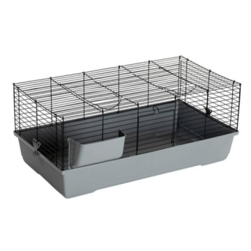 MPS 2 kavez za glodare Cavia 100 Flat crno/sivo