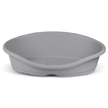 FOP ležaljka plastična za ljubimca siva